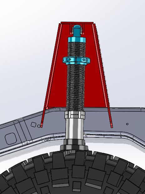 Universal Coil Over Rear Shock Tower โ DXF Files