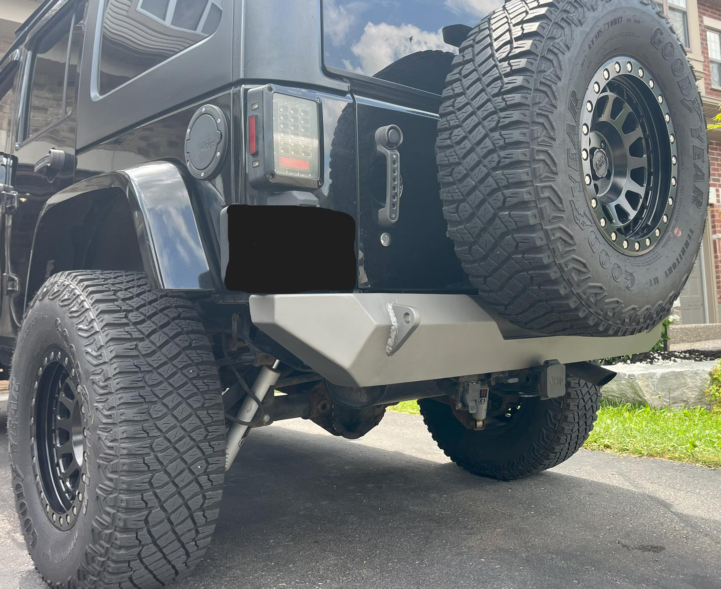 Jeep Wrangler JK Rear Bumper - DXF Files