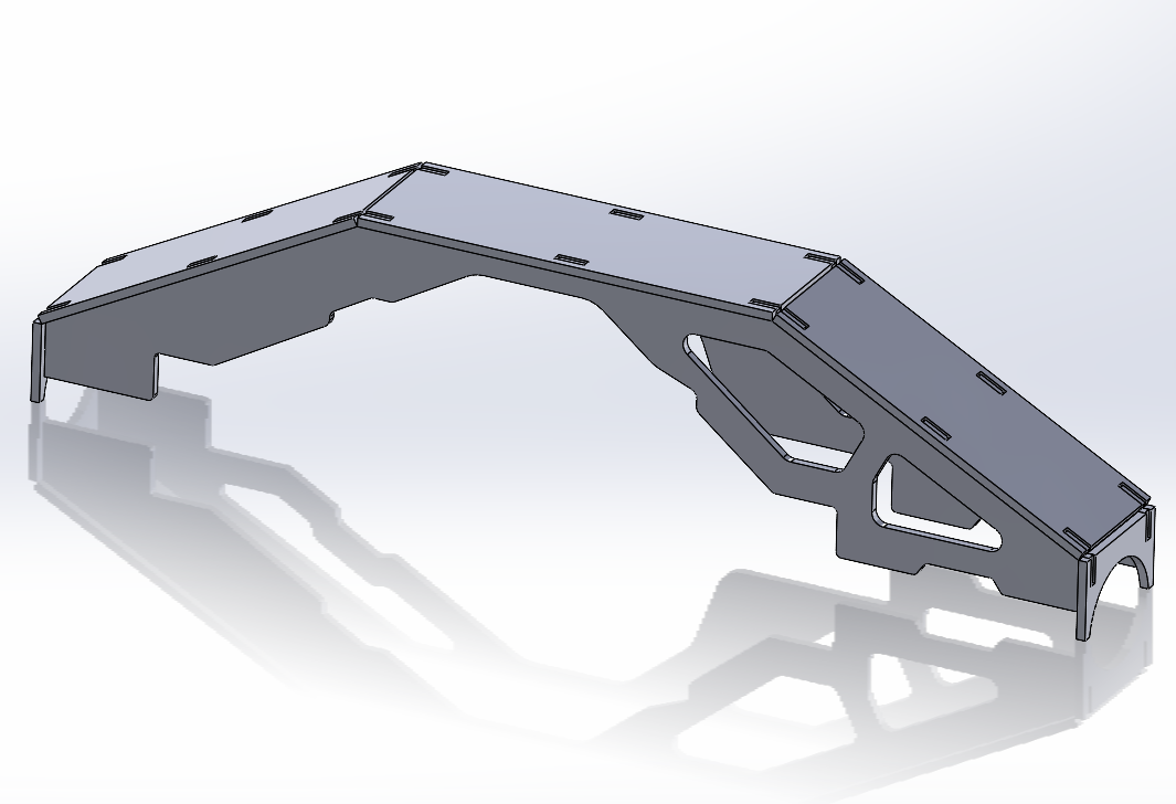 GM 14-Bolt Low Profile Rear Axle Truss – DXF Files