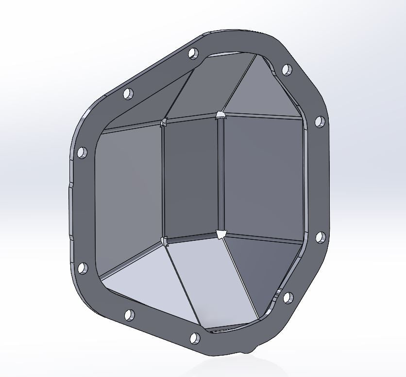 05+ Ford Super Duty Dana 60 Diff Cover – DXF Files