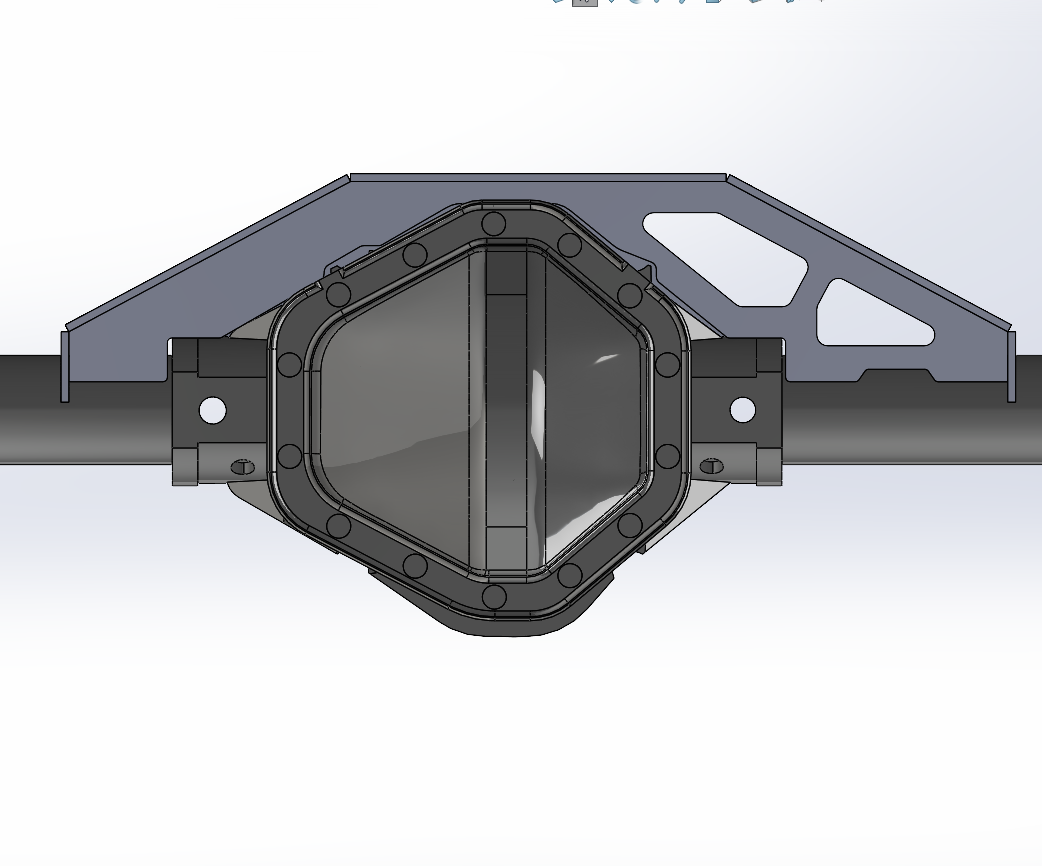 GM 14-Bolt Low Profile Rear Axle Truss – DXF Files