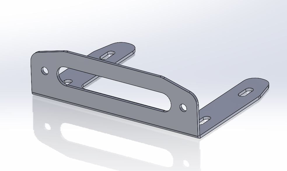Winch Fairlead Mount - DXF Files