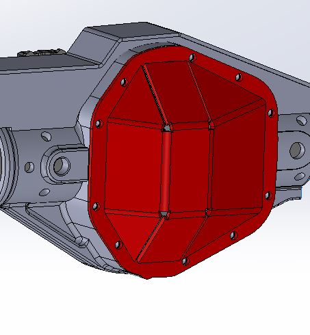 05+ Ford Super Duty Dana 60 Diff Cover – DXF Files