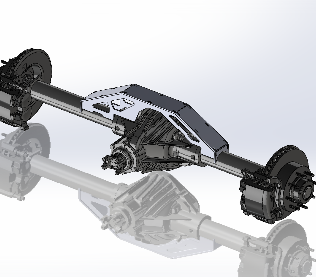GM 14-Bolt Low Profile Rear Axle Truss – DXF Files