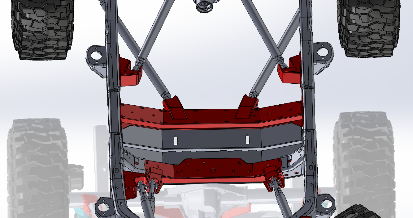 Jeep JK 3-Link Front & Triangulated 4-Link Rear Long Arm Bracket Kit – DXF Files