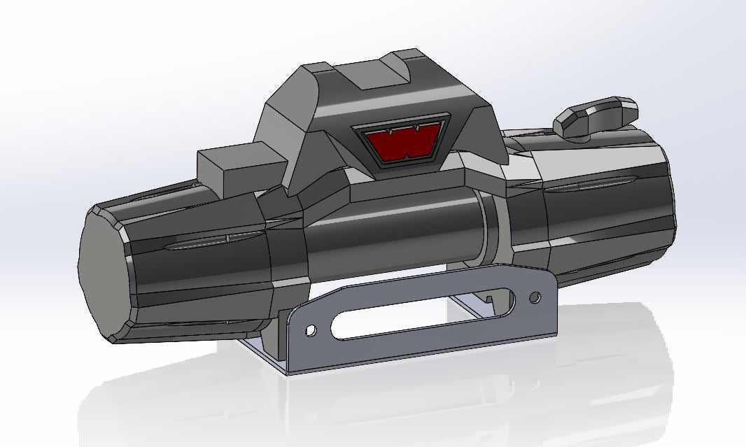 Winch Fairlead Mount - DXF Files