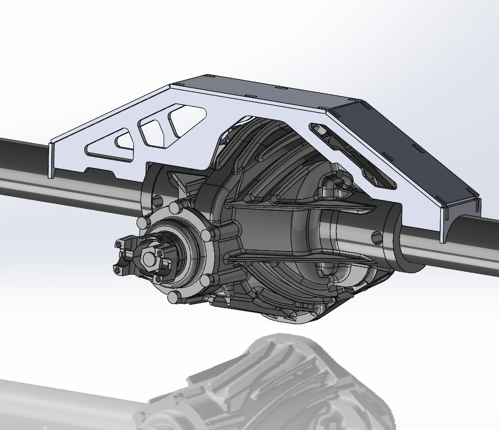 GM 14-Bolt Low Profile Rear Axle Truss – DXF Files