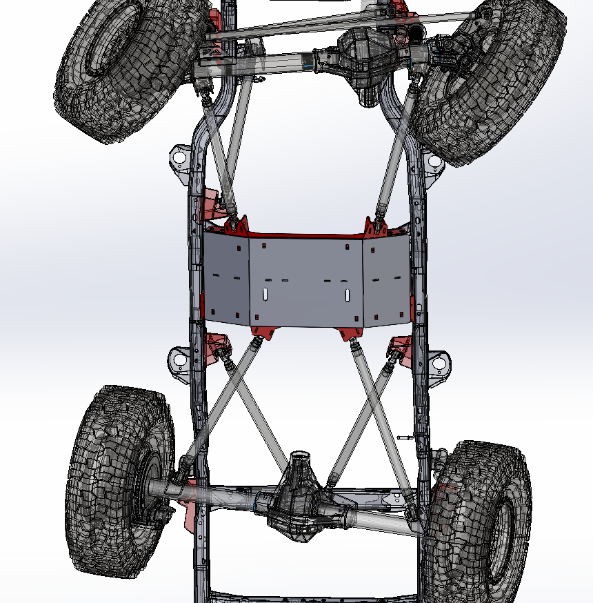 Jeep JK 3-Link Front & Triangulated 4-Link Rear Long Arm Bracket Kit – DXF Files