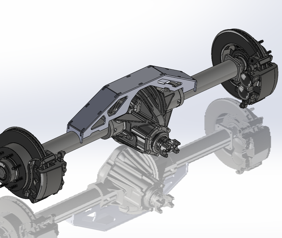 GM 14-Bolt Low Profile Rear Axle Truss – DXF Files
