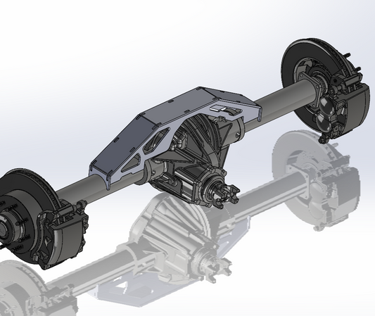 GM 14-Bolt Low Profile Rear Axle Truss – DXF Files