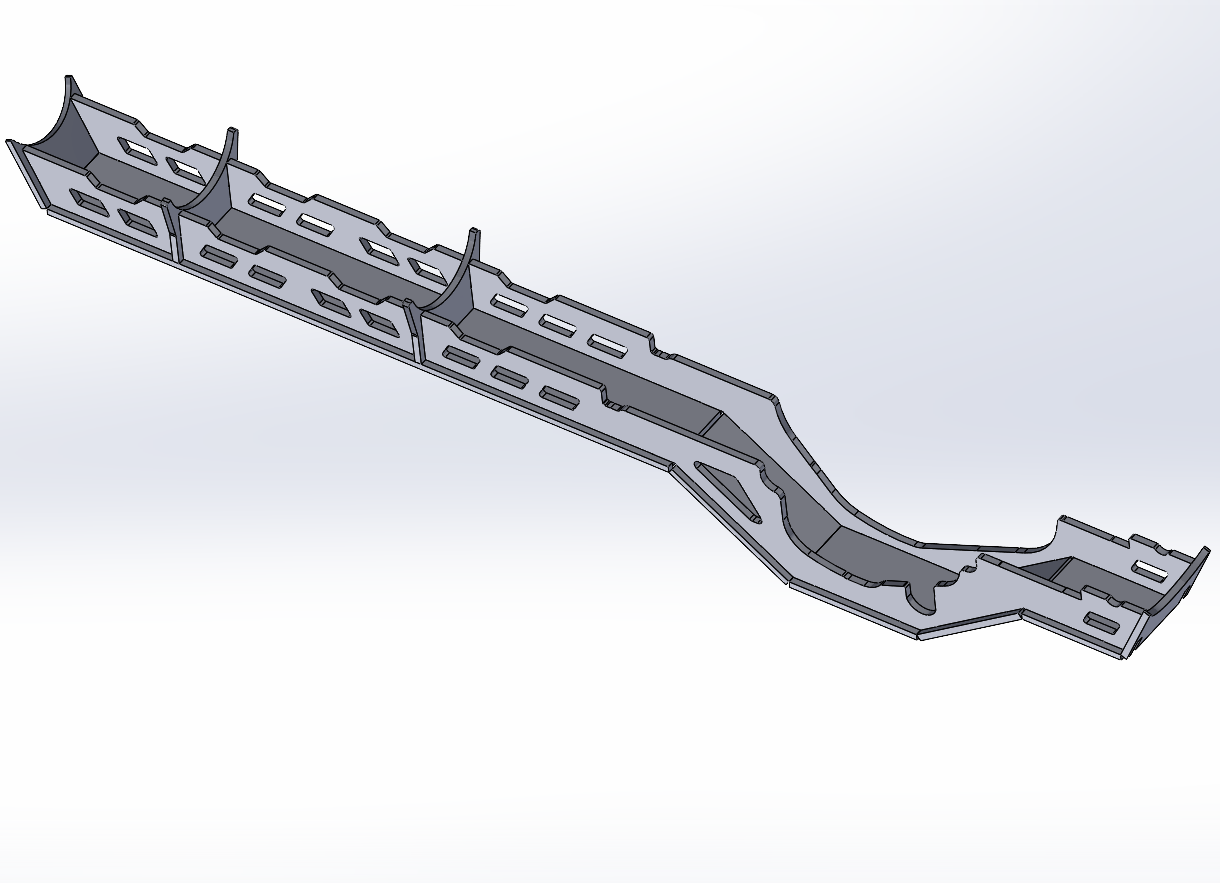 2005+ Ford Super Duty Dana 60 Low Profile Axle Truss – DXF Files