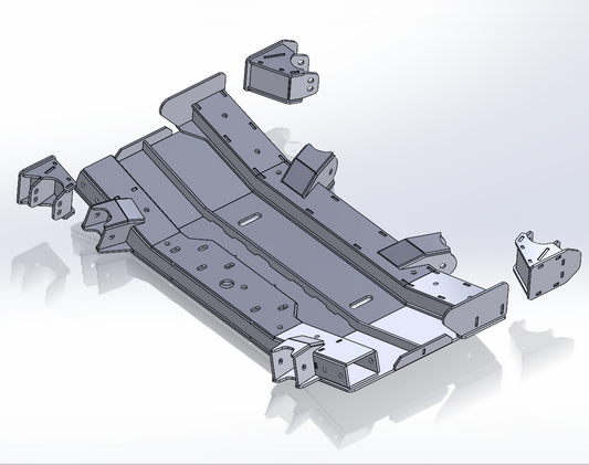 JK 3-Link Front & Triangulated 4-Link Rear Long Arm Bracket Kit – DXF Files