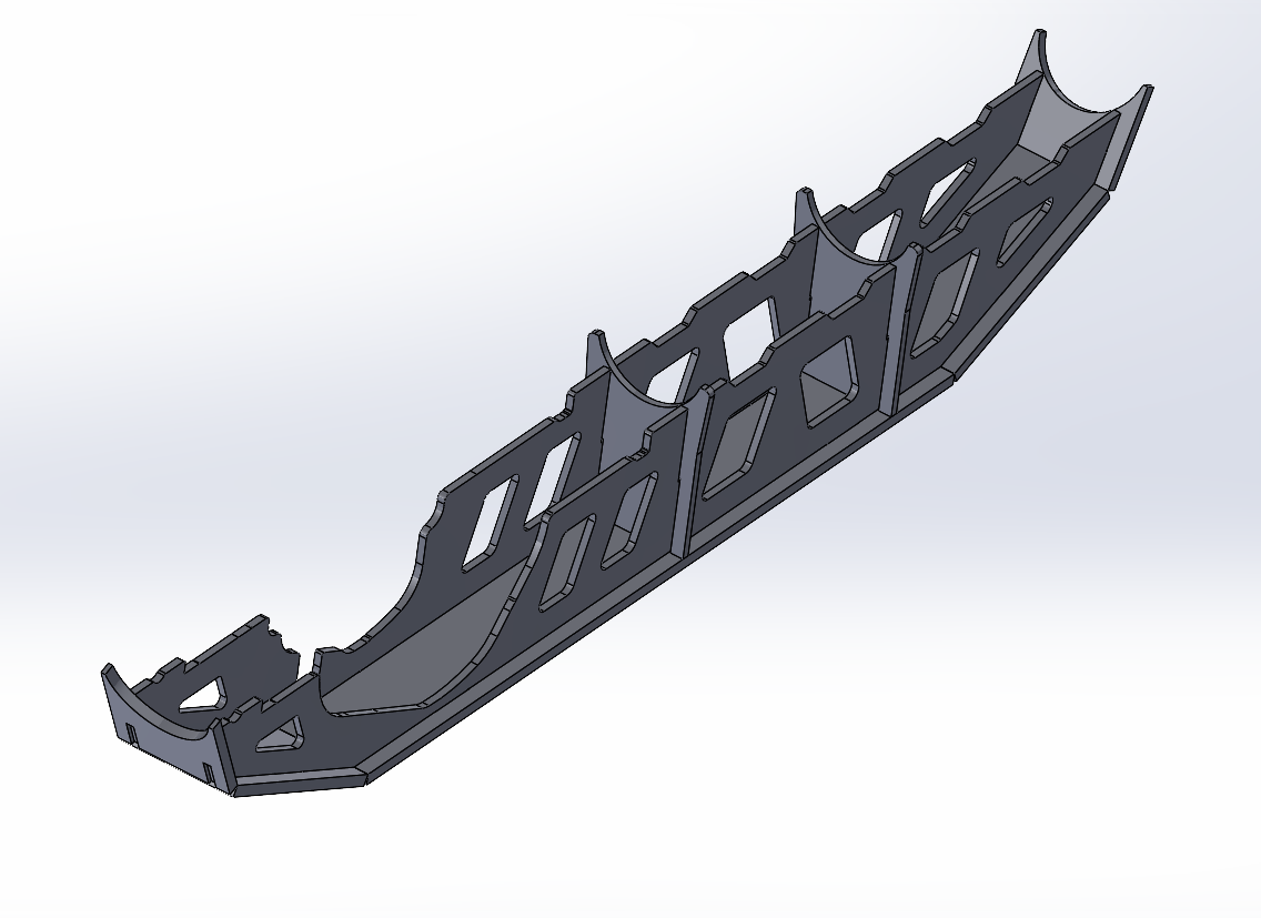 2005+ Ford Super Duty Dana 60 Full-Height Axle Truss – DXF Files