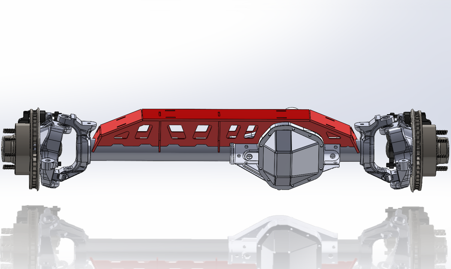 2005+ Ford Super Duty Dana 60 Full-Height Axle Truss – DXF Files