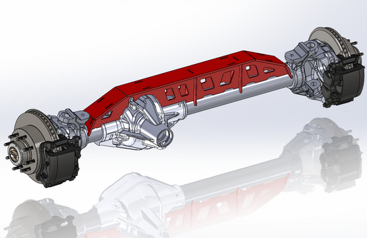 2005+ Ford Super Duty Dana 60 Full-Height Axle Truss – DXF Files