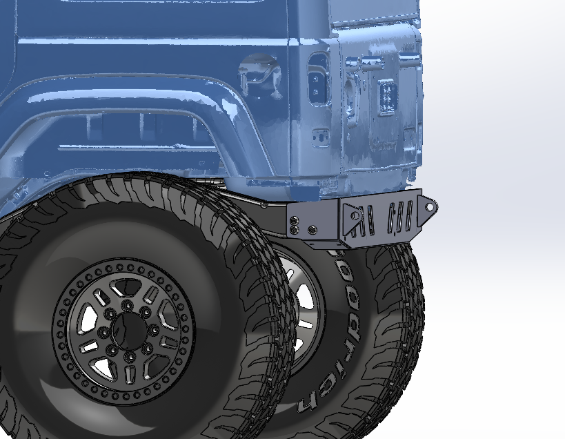 JK Low Profile Frame Chop Rear Bumper – DXF Files