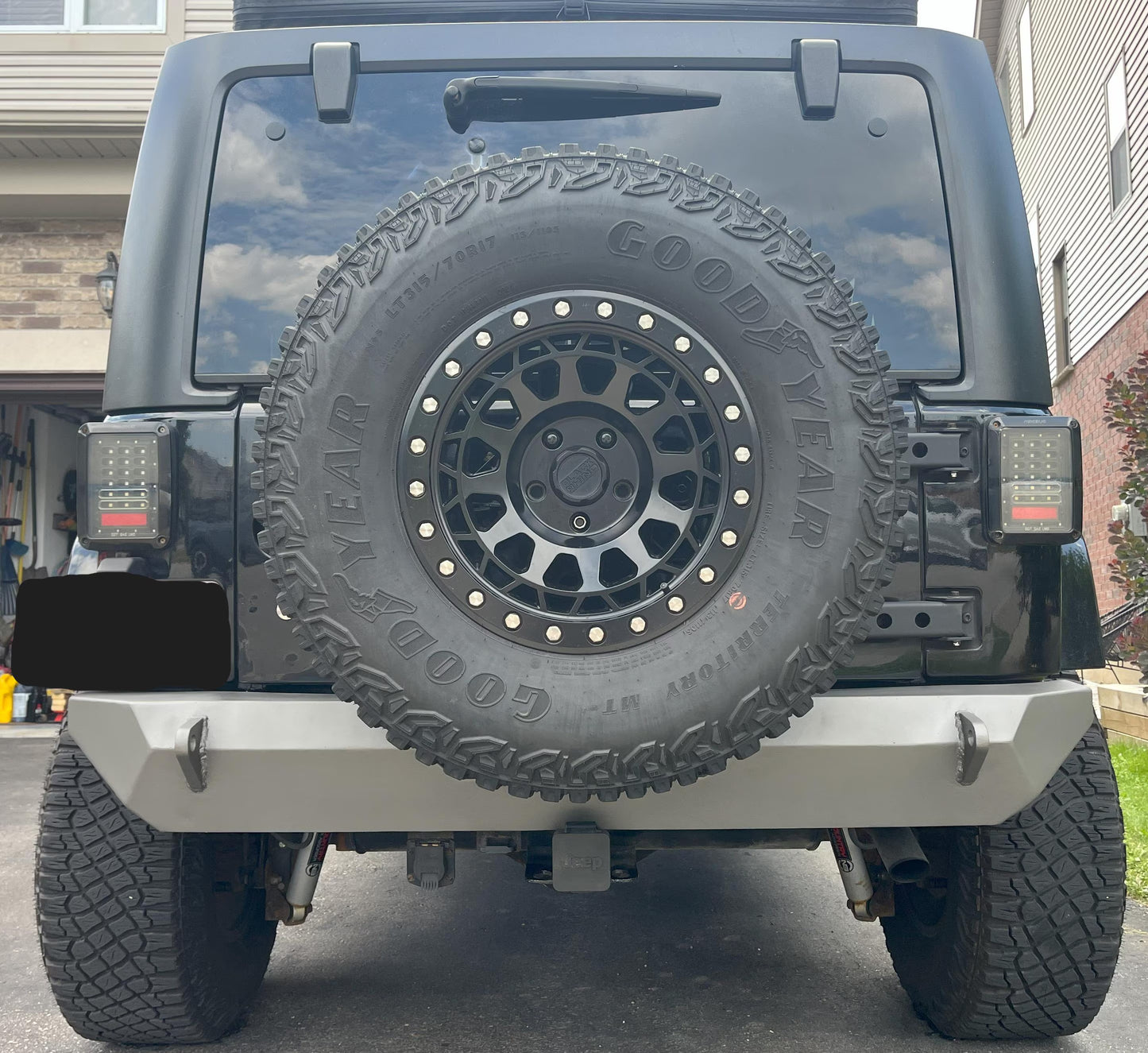 Jeep Wrangler JK Rear Bumper - DXF Files