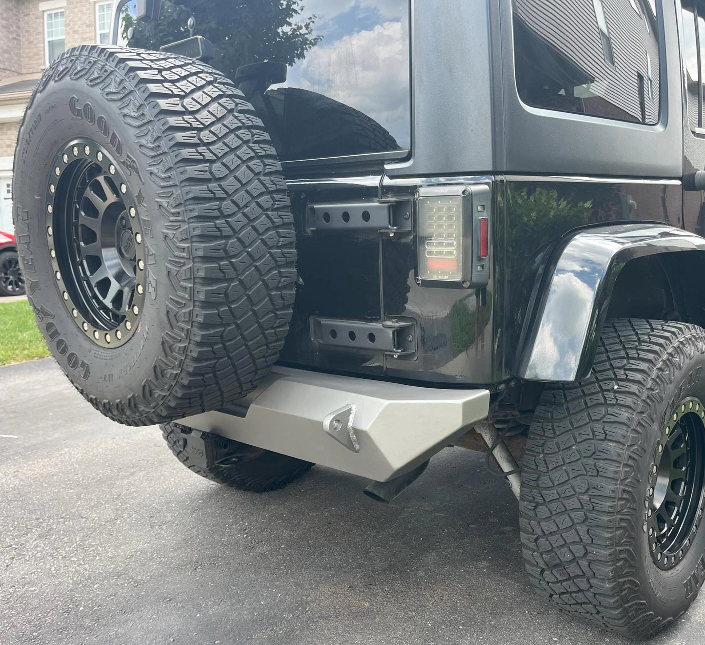 Jeep Wrangler JK Rear Bumper - DXF Files